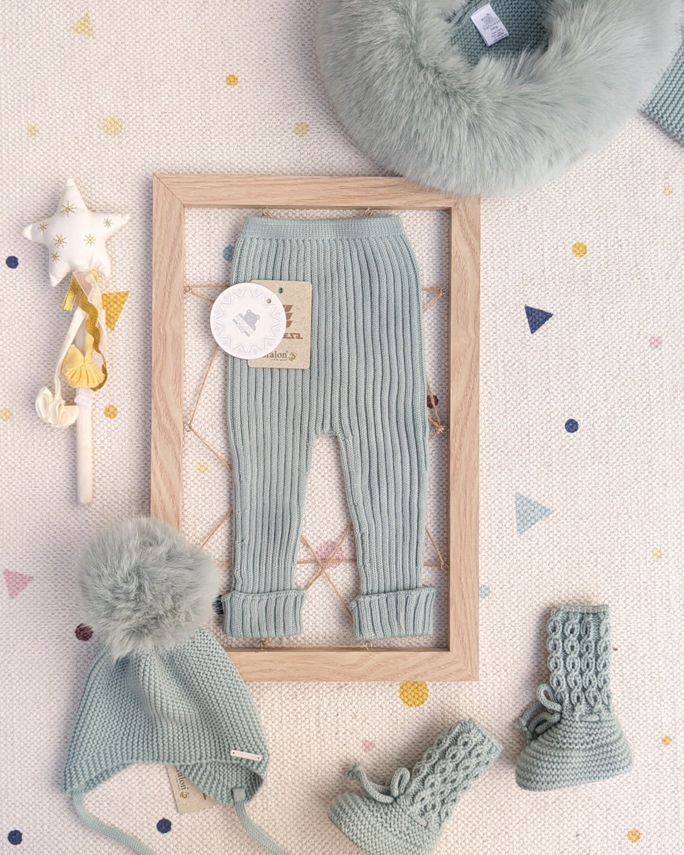 Leotardo Verde Empolvado - Pangasa Baby – Tienda Grumetes Moda Infantil