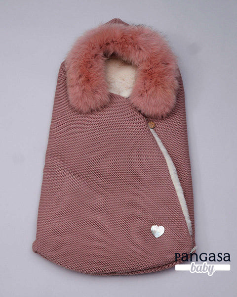 Saco carrito bebe invierno Pinguino impermeable y calentito