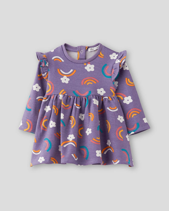 Vestido Rainbow Morado - Street Monkey