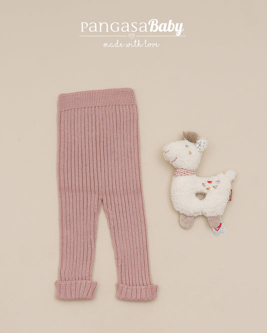 Leggins Bebé Rosa Vintage - Pangasa Baby