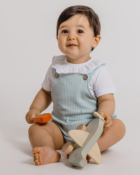 Conjunto Bebé Niño Pololo Oslo Mint - Calamaro – Tienda Grumetes Moda  Infantil