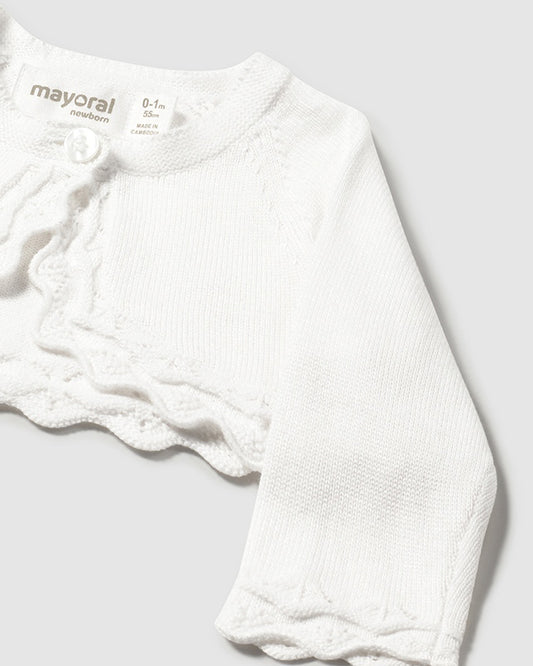 Rebeca Tricot Blanca - Mayoral