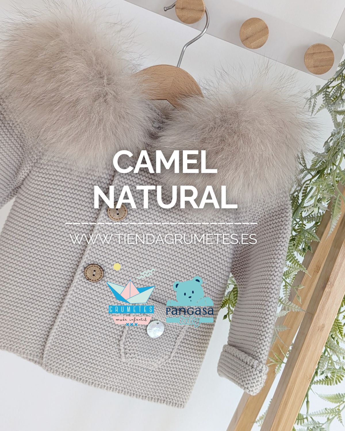 Trenka Luxury Pelo Camel - Pangasa Baby