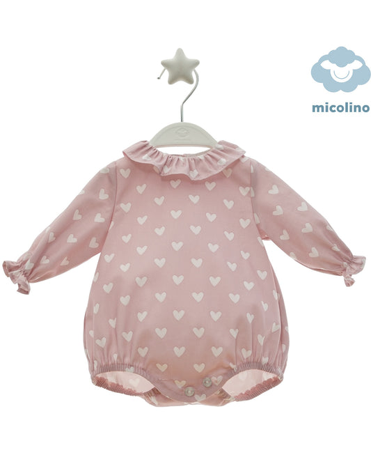 Pelele Rosa Empolvado Familia Minnie - Micolino