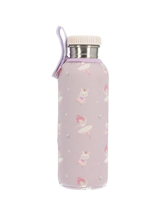 Botella Acero Funda 500ml Ballet - Tutete