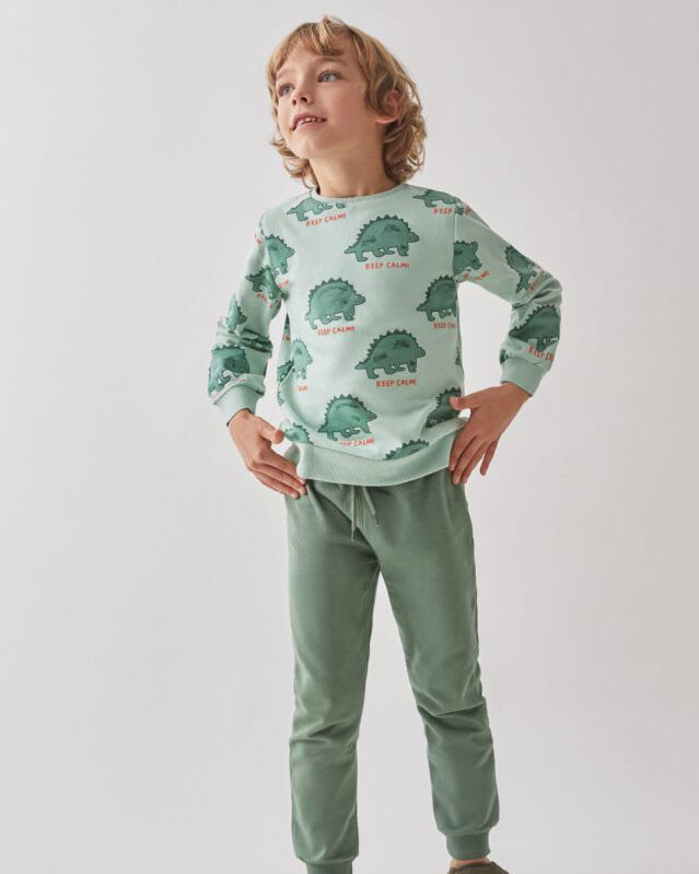 Chandal Niño Keep Calm Verde Amazonas - Street Monkey