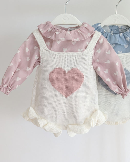 Conjunto bebé Familia Minnie Rosa Empolvado - Micolino