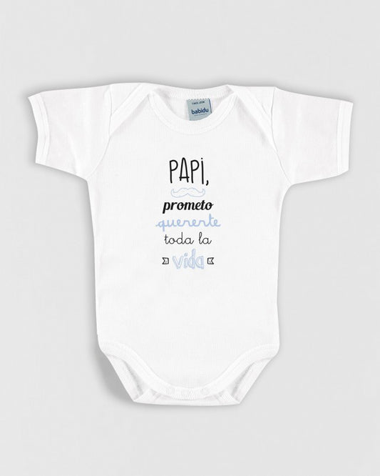 Body "Papi prometo quererte" M/C - Babidu