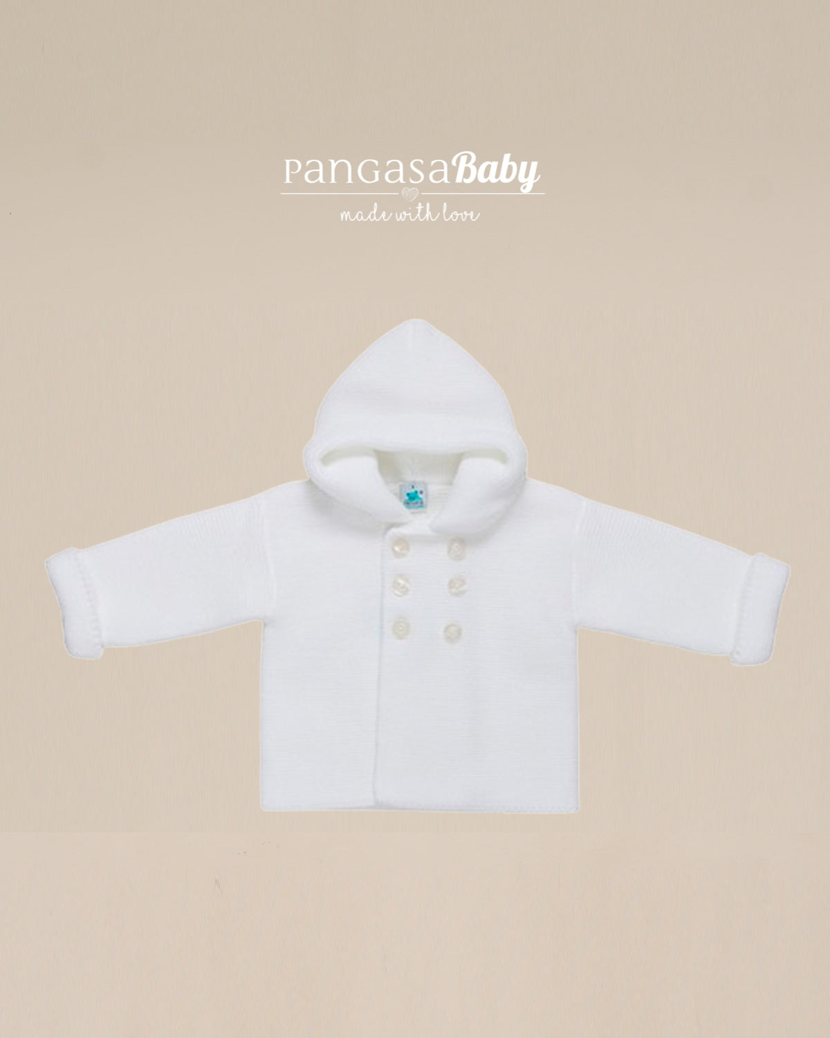 Trenka Comfy Punto Bobo Blanco - Pangasa Baby