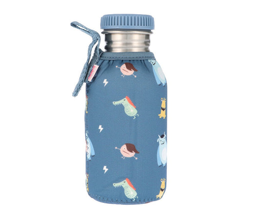 Botella Acero con Funda Little Monsters 500 ml - Tutete