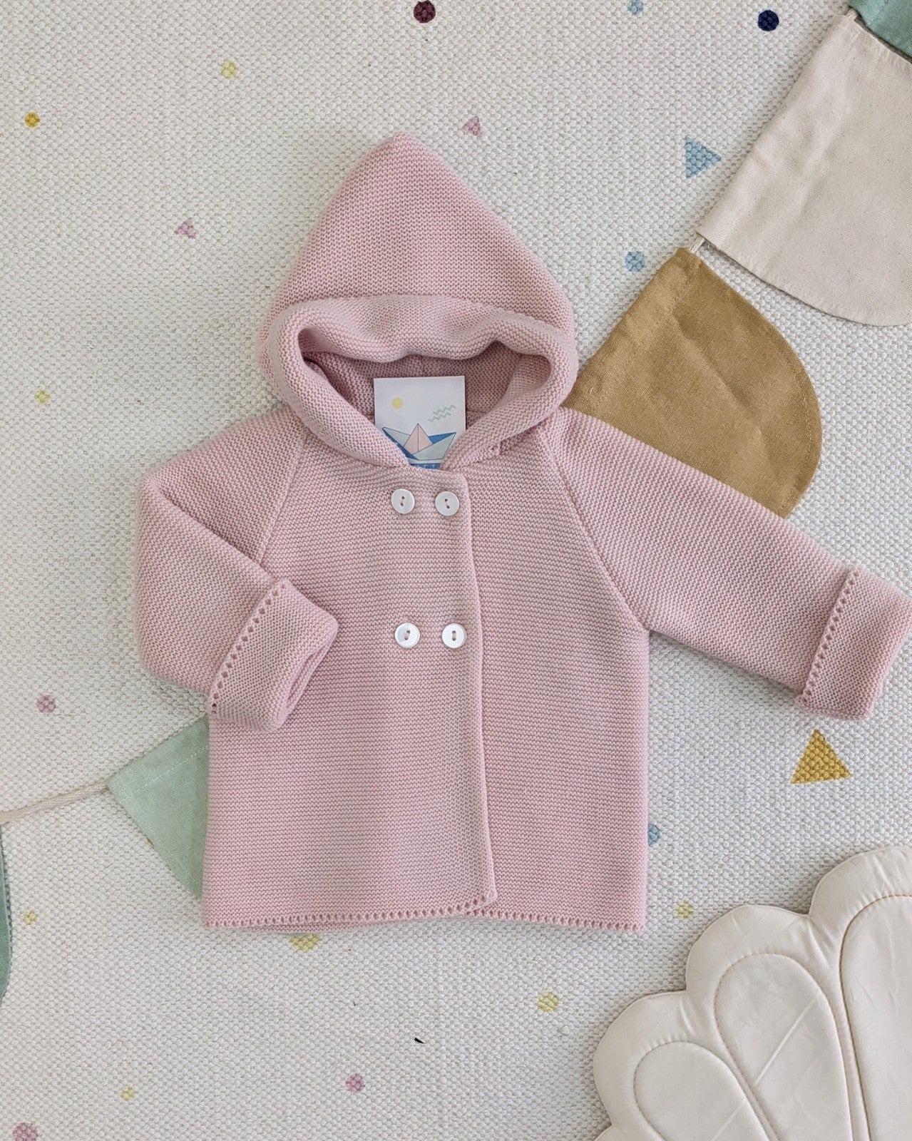 Trenka Comfy Punto Bobo Rosa Empolvado - Pangasa Baby